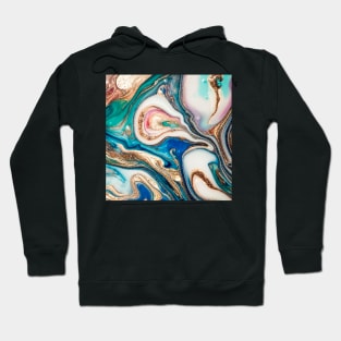 Marble Pattern Hoodie